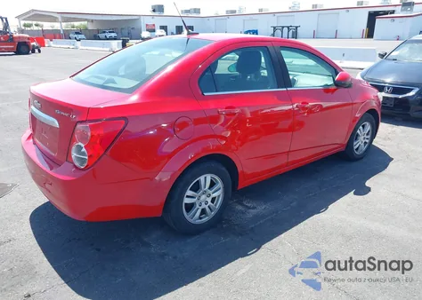 2013 Chevrolet Sonic Lt Auto из США, поврежденный, VIN 1G1JC5SH4D4229798